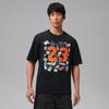 Jordan T-Shirt Ss26 Round Neck Drop Shoulder Solid Pullover Kids Tops IW1445-010