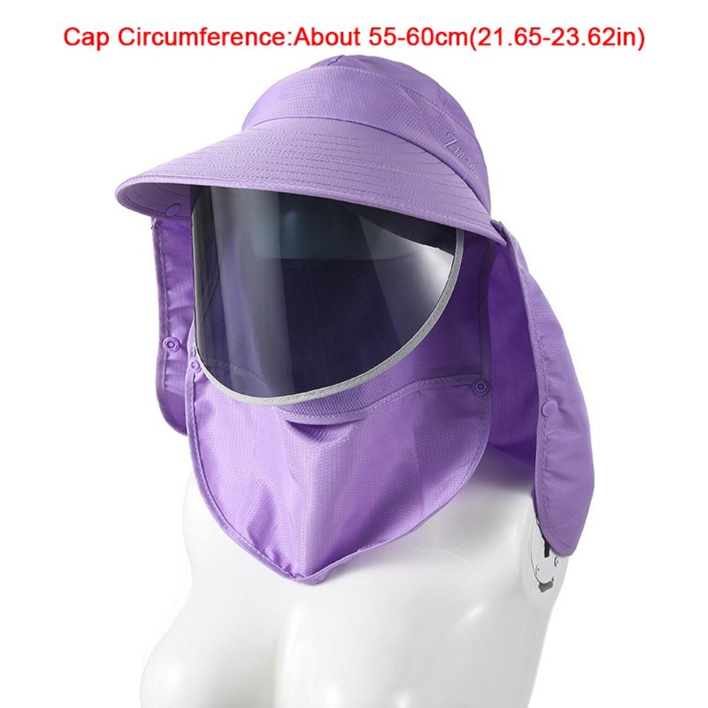 Polyester Sun Protection Hats UV Protection Sunscreen Hat Fashion Fisherman Hat  Summer