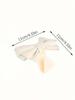 2Pc of Fashionable Bowknot Car Seat Hooks - PU Leather Rear Seat Storage & Decoration, Suitable for All Vehicle Types