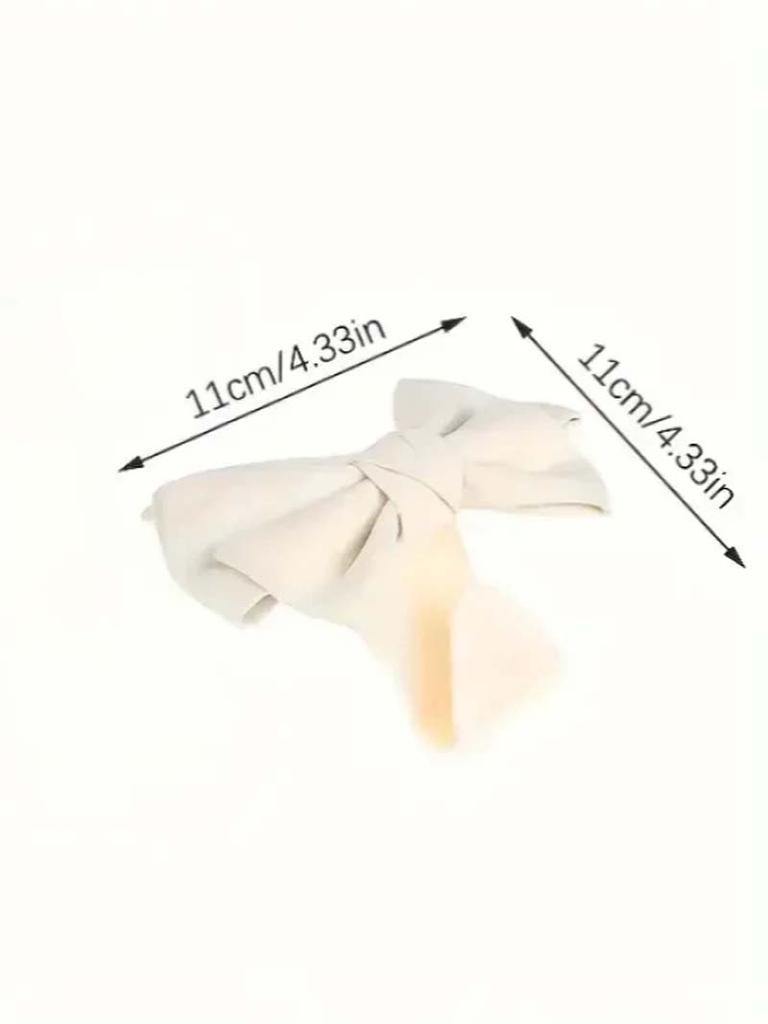 2Pc of Fashionable Bowknot Car Seat Hooks - PU Leather Rear Seat Storage & Decoration, Suitable for All Vehicle Types