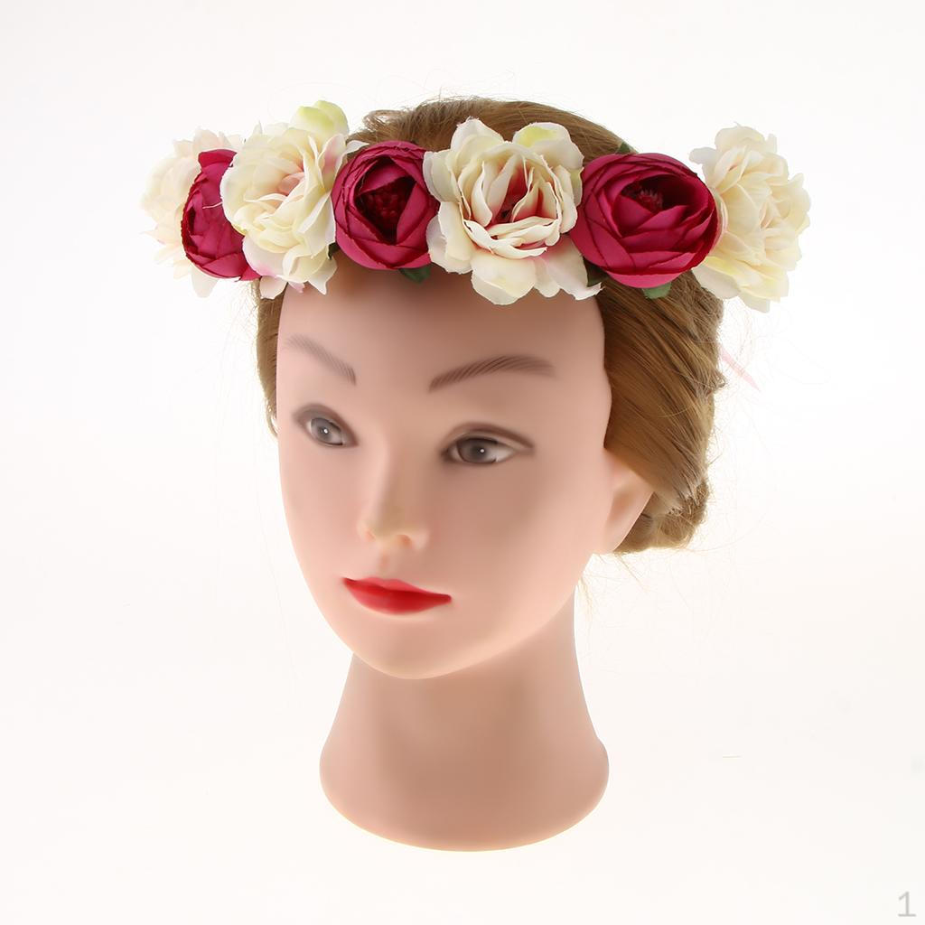 Haarkranz Blumiges Stirnband Accessoires Für Party