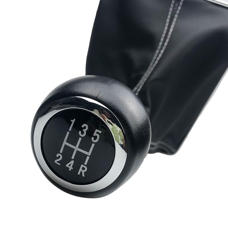 5/6 Speed For Opel ASTRA H Gear Shift Knob Lever Stick Gaiter Boot Parking Handbrake Grips Boot Cover Case Collar Car Styling