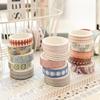 Retro Mori Washed Tape: Boxed Roll for Journals, Cups, Lipstick, Borders, & Basics