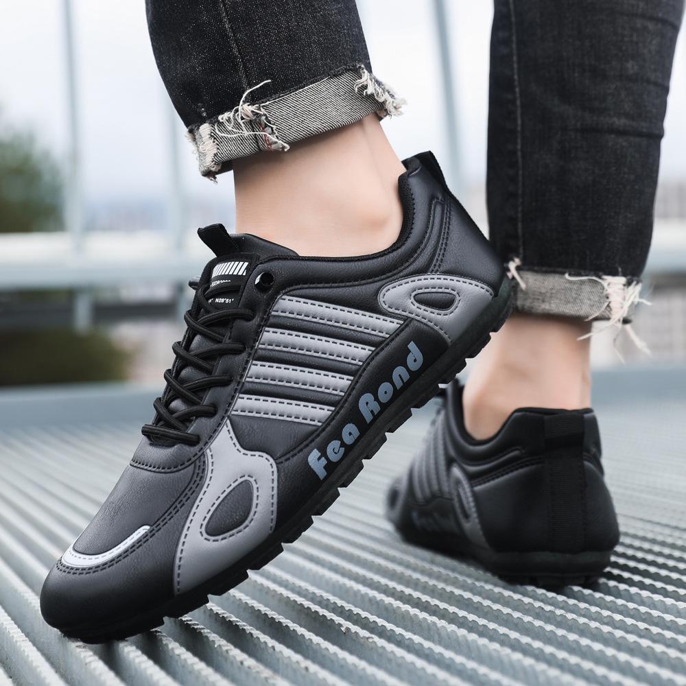Men's 2025 Soft-soled Breathable Leather Moccasins - Korean Style Casual Sneakers & Flat Driving Shoes