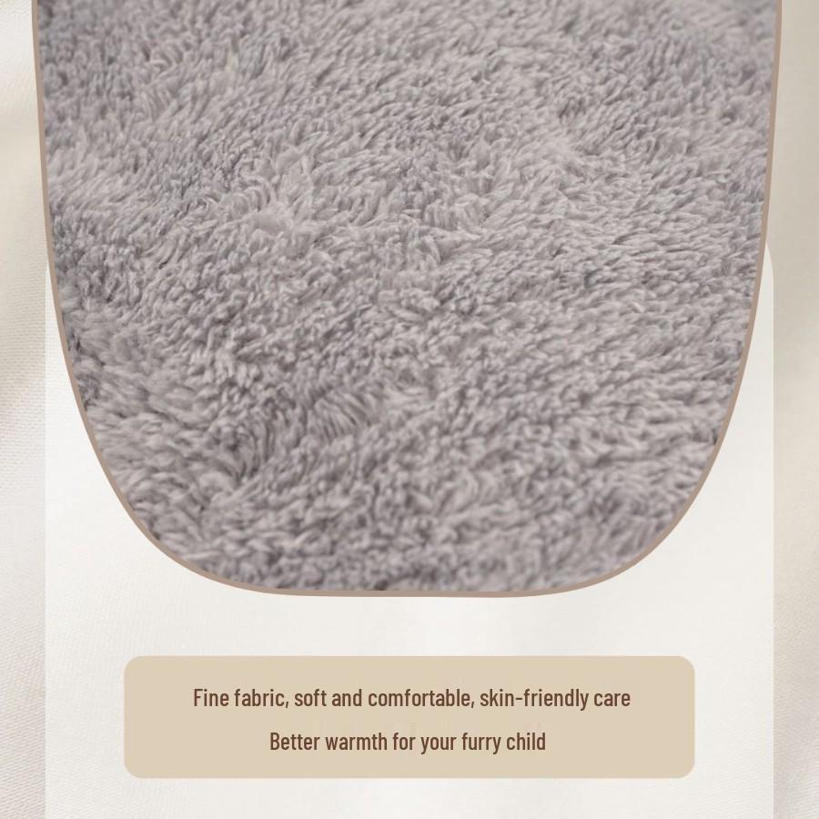 All-Season Pet House: Large Winter-Warm Dog and Cat Bed with Removable, Washable Mat