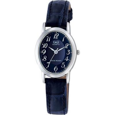 Women's VZ89-305 ( Watch Q&Q Standard Model) Oval Watch Navy Analog