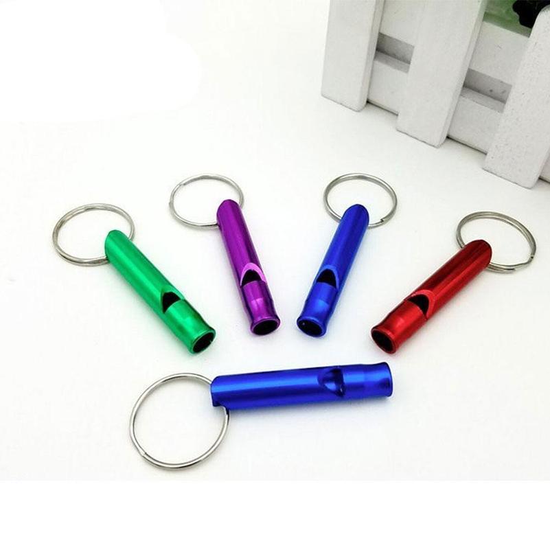 Outdoor Earthquake Survival Whistle High Frequency High Decibel Key Chain Ring