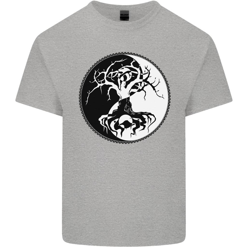 Yggdrasil Tree Unisexs Light Cotton TShirt