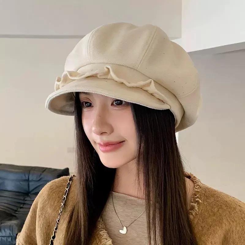 

WTEMPO Женские элегантные шляпы для поездок на работу, шопинга, для улицы, для велоспорта, катания на лыжах, осенне-зимние, женские ветрозащитные, холодостойкие, теплые шляпы 1pc*one size абрикосовый