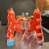 5Pcs/Set Student Party Cute Pencil Styling Grip Girl Heart Mini Back Hair Clip Classroom Fun Headwear Accessories Hair Clips