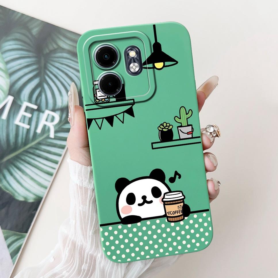 2024 For Infinix Hot 50i Case HoT50i Shock Proof Black Silicone Soft Phone Case For Infinix Hot 50i 50 i X6531 Back Cover Fundas