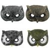 Máscara de búho de Halloween máscara de carnaval máscara de búho decoración máscara de fiesta máscara de animal accesorio de cosplay de espuma de PU adecuado para hombres y mujeres