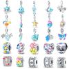 Copper Luminous Octopus Turtle Charms Fit Original Bracelet Charm Beads Necklace Diy Female Jewelry