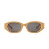 Glasses 3562 Polygonal Frame Square Tortoiseshell Frame Sunglasses Men, Jelly Sunglasses Women