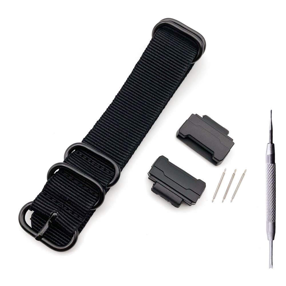 Replacement Strap for Strap Watch Spring Bar Tip Ring Cover Replacement Nylon Strap Set Spring Bars and [watches419] G-SHOCK, Band, Adapter, Parts,