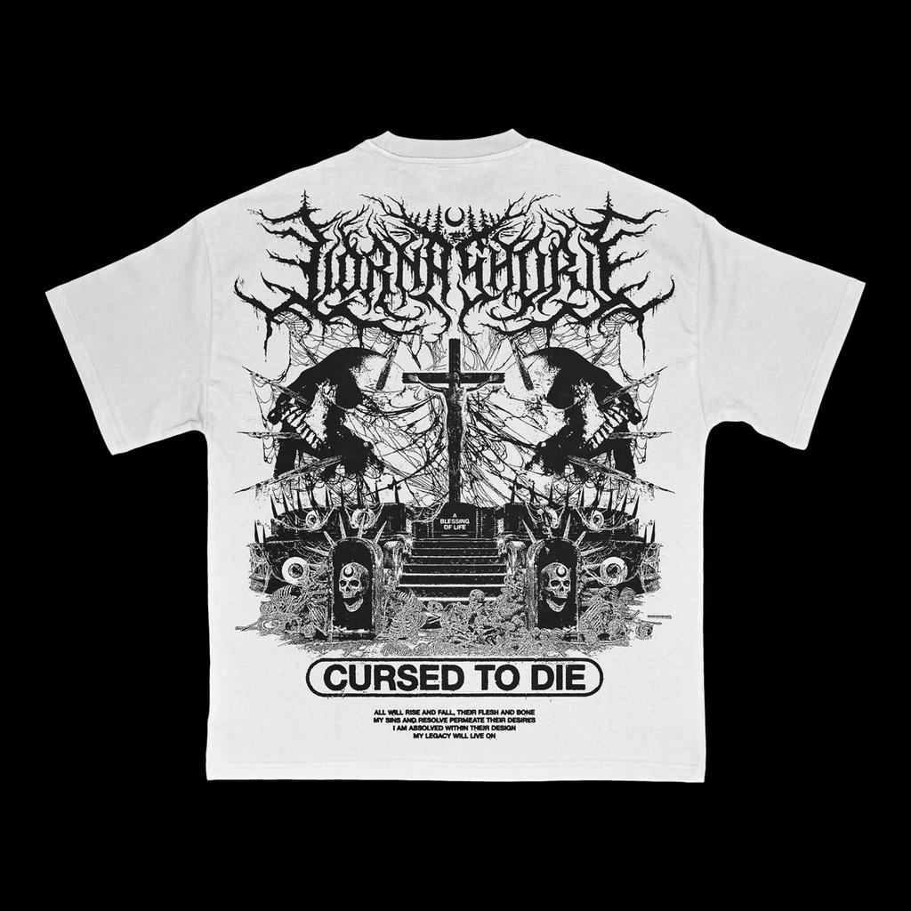 Exclusive American Band T-shirt New Album Wash T-shirts Vintage Cartoon Animation Movie T-shirt Couple