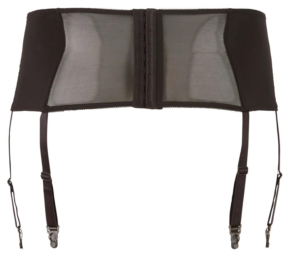 Cottelli CURVES - Sexy Garter Belt with Lace Inserts 4XL