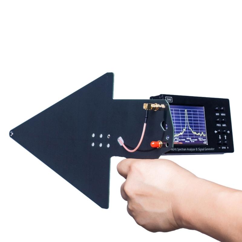 Professional HT6 50Ohm Antenna  HT6 50Ohm Arithmic Periodic Antenna Fit for Spectrum Analysis & UWB Board