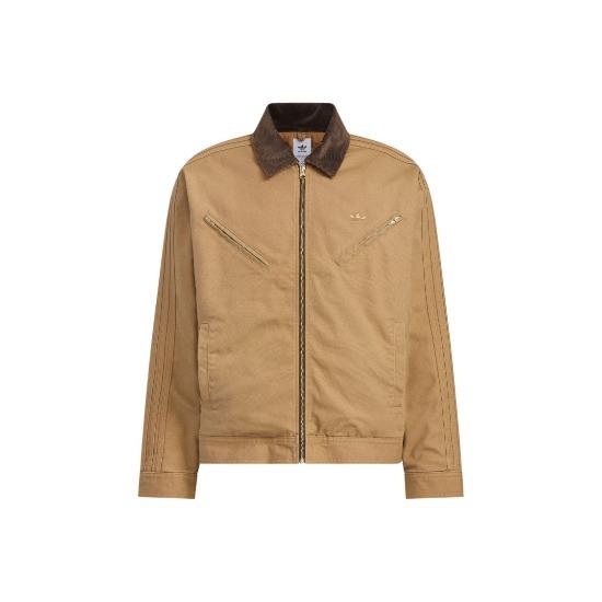 

adidas Originals Wash Pad Jacket Solid Color Casual Warm Comfortable Jacket JW9576 EU XS коричневий/пустельний