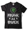Frunk als Ente Lustiges T-Shirt Irish Pub Trinkparty T-Shirt St. Patrick's Geschenk T-Shirt