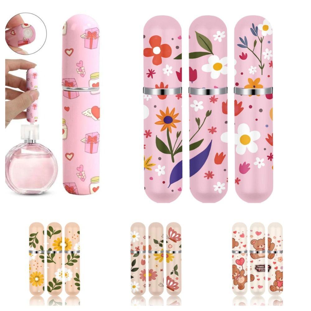 5ml Mini Parfümflasche Ätherisches Öl Alkohol Leere Kosmetikbehälter Reise