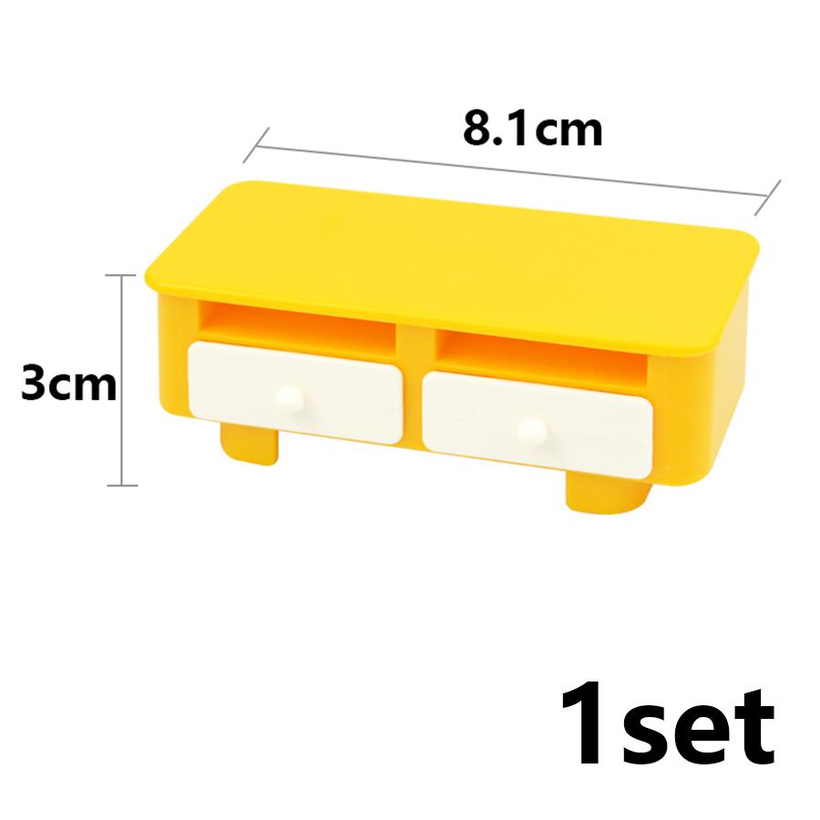 Grote Maat Deeltjes Meubels Bouwsteen Accessoires Figuren Bureau Deur Stoel Bed Bank Badkamer Keuken Grote Steen Duplo Speelgoed