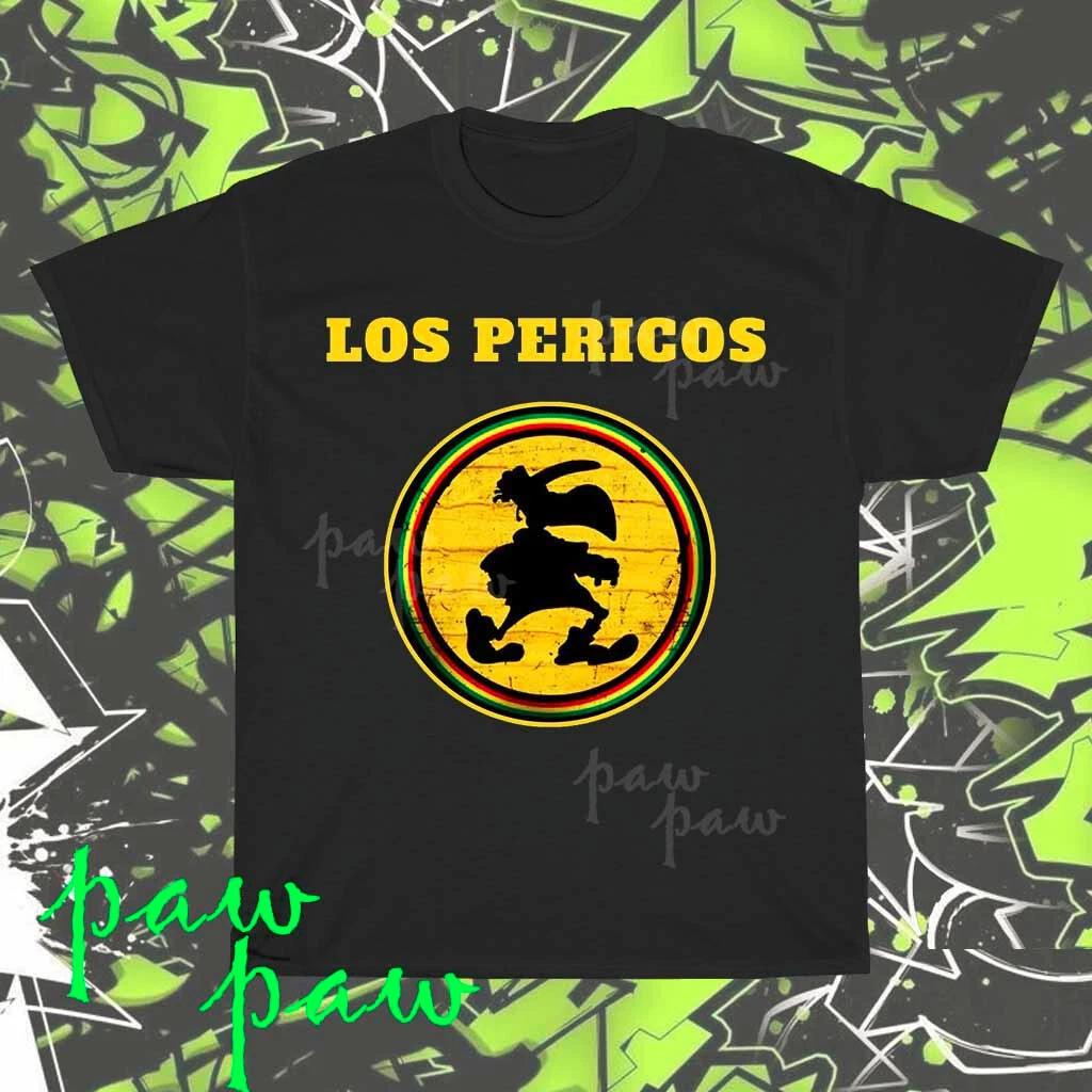 Brand New Los Pericos 90´s original logo American T-Shirt Funny Size S to 5XL 2XL