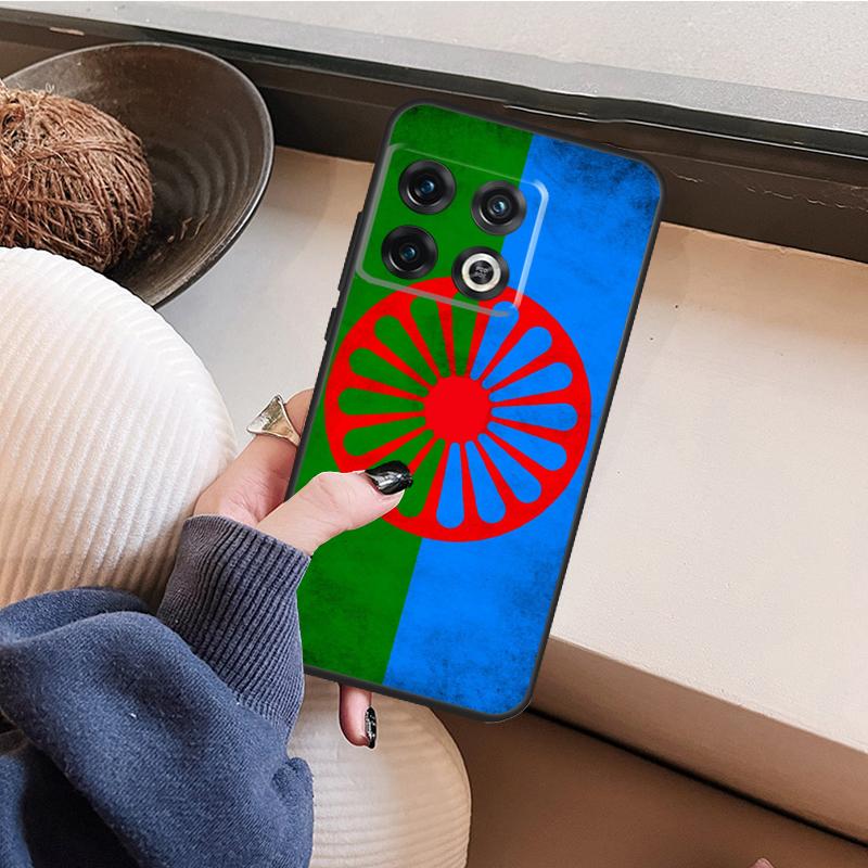 Gypsy Romani Roma Flag Case For OnePlus 15 R 13 R 12R 10R 8T 10T 13T 12 11 10 Pro Nord 5 CE 4 3 2 Lite N20 N30 Cover