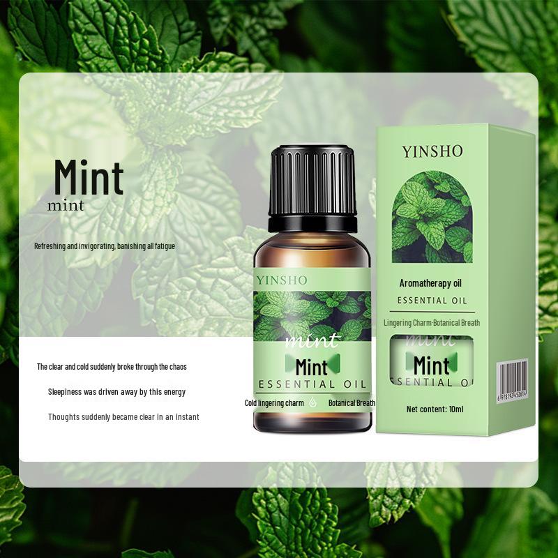 YINSHO Oil-Soluble Aromatherapy Essential Oil 10ml - Long-Lasting Deodorizing Air Freshener for Indoor Bedrooms.