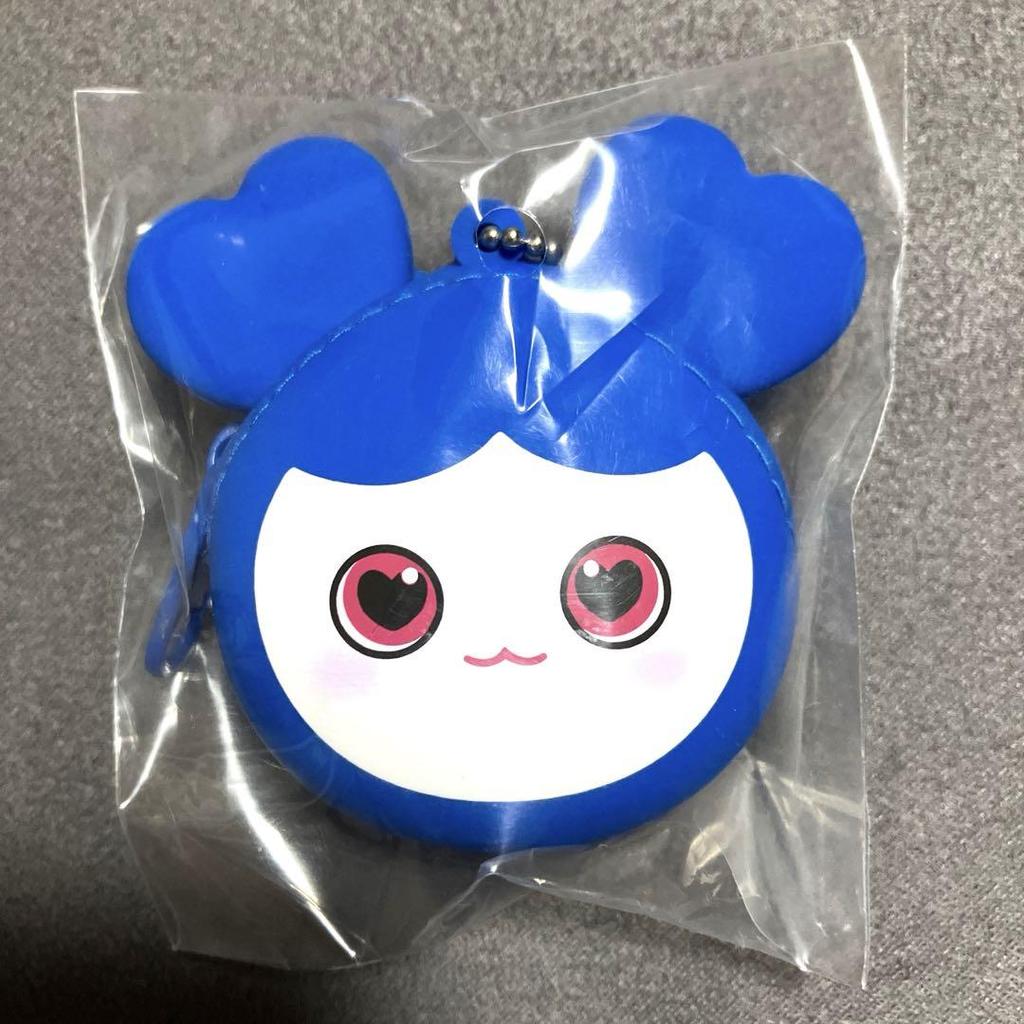 [USED] TWICE LOVERYS Silicone Mini Wallet Tzuyu Tsuburi GIGO
