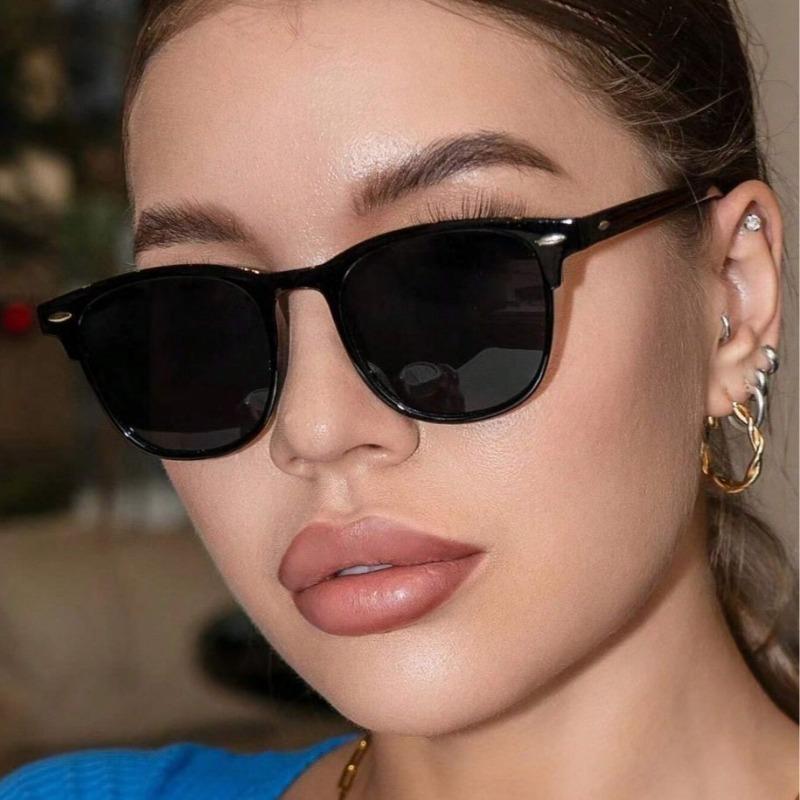 Brand Style Fashionable Vintage Square Sunglasses Women Luxurious Designer Small Sun Eyeglasses for Men Driving Female Shades UV400 Glasses