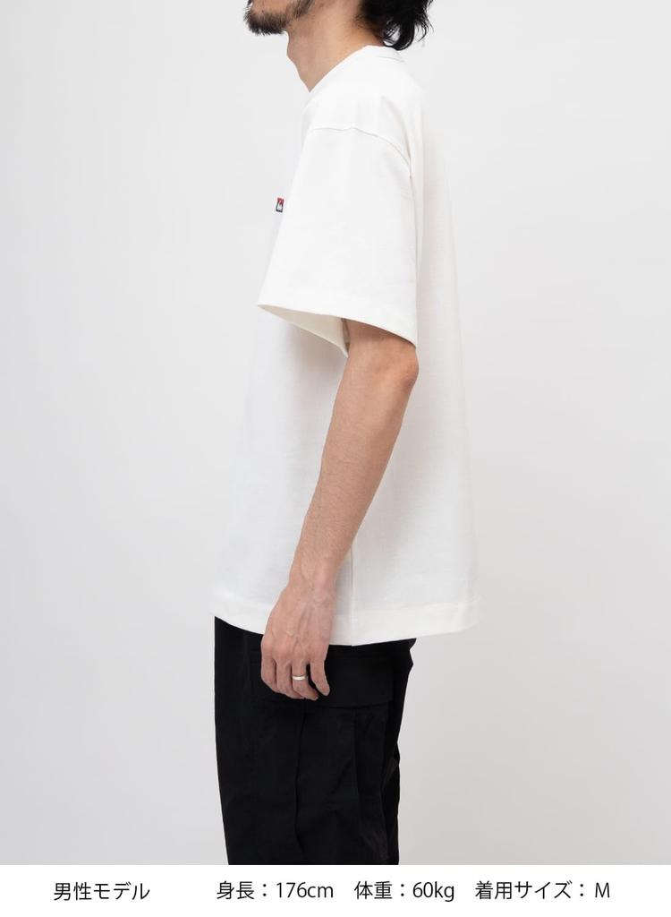 Eco Hybrid Box Logo Embroidery NW24111G804 WHT M [NANGA] T-Shirt