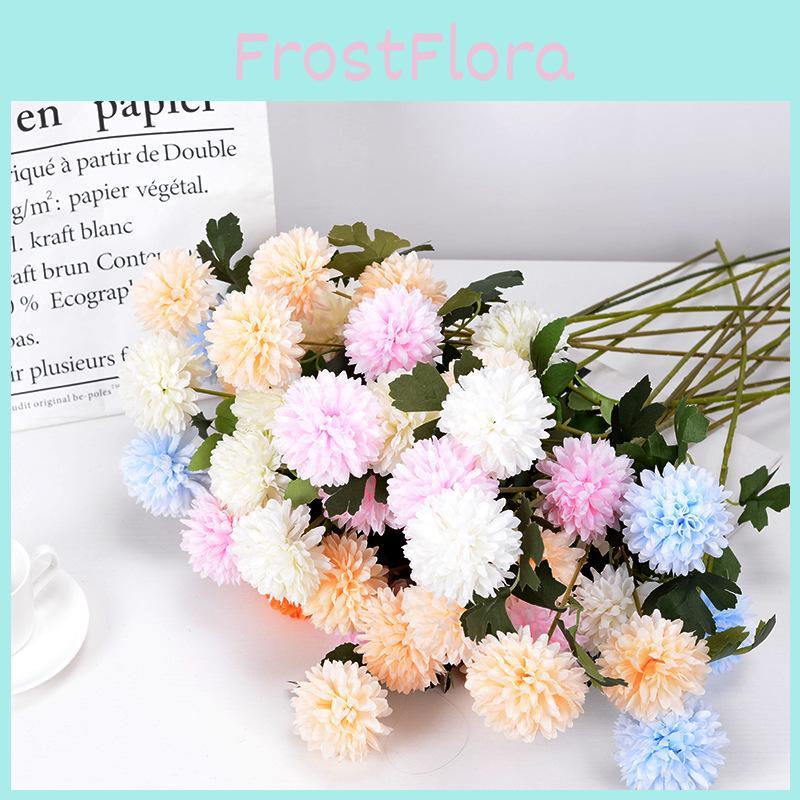 Chrysanthemums Dandelions Simulated Flowers For Weddings And Events Festive