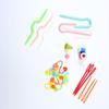 Knitting Tools Set: Stitch Markers, Plastic & Curved Needles, Cable Needles, Manual Counter for Yarn & Sweater Projects