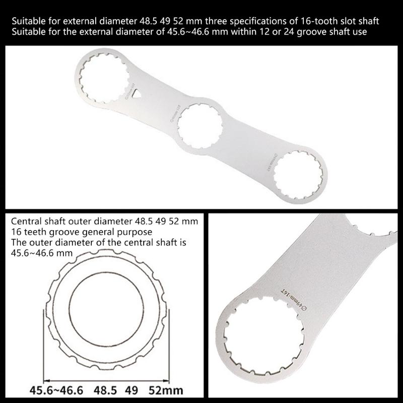 Bicycles Bottom Bracket Tool Bike Bottom Bracket Removal Tool Removal Install Bottom Brackets Wrench Disassembly Tool