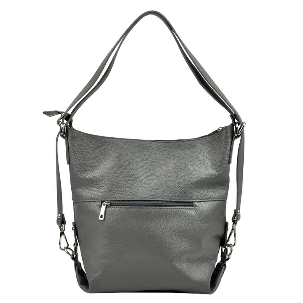 Duża Damska Skórzana Torebka Na Ramię PATRIZIA