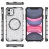 Für iPhone 11 Hülle Kompatibel mit MagSafe Wabenmuster TPU+PC Handyhülle