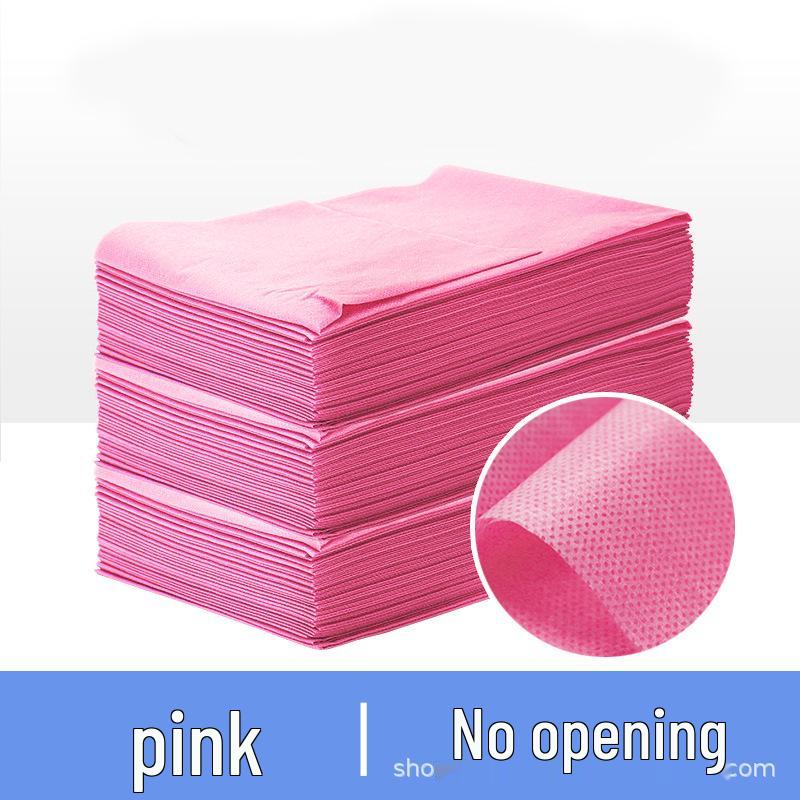 Waterproof, Oil-Resistant Disposable Bed Sheets with Face Hole for Beauty Salons and Massage, SMS Thickened, Breathable