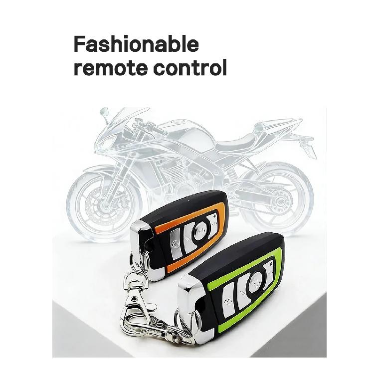 1 Way Motorcycle Alarm System Anti Theft Kit 125dB Loud with Vibration Sensor DC 12V Security Alarm for Car Motorcycle