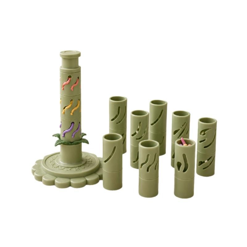 Detachable Clay Flower Shaping Tool Set with Leaf and Center Shaping Parts for Pottery Practice and Cold Porcelain Work