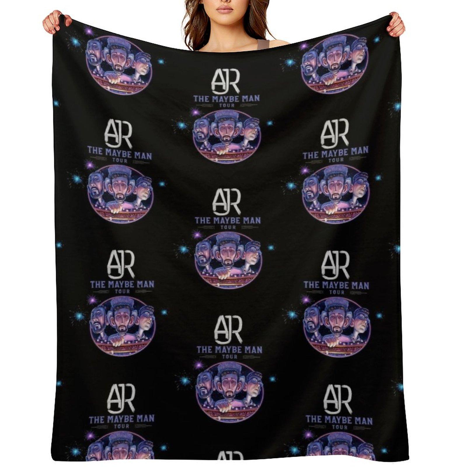 AJR The Maybe Man Tour Throw Blanket Quilt Sofa Quilt Extra Large Throw Soft Plaid Blankets 30x40in