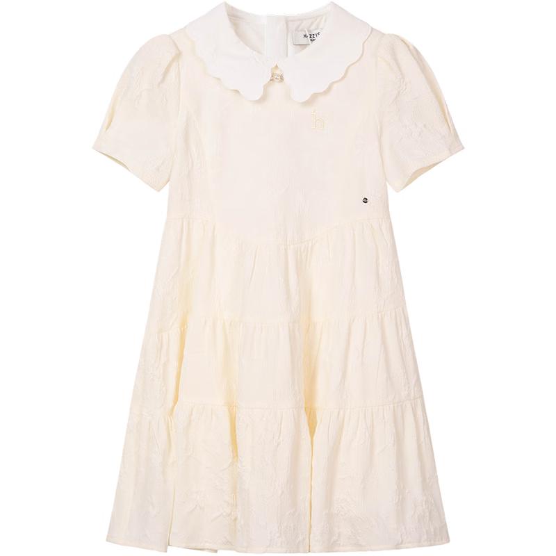 HAZZYS Girls  School Style Doll Collar Dress 130