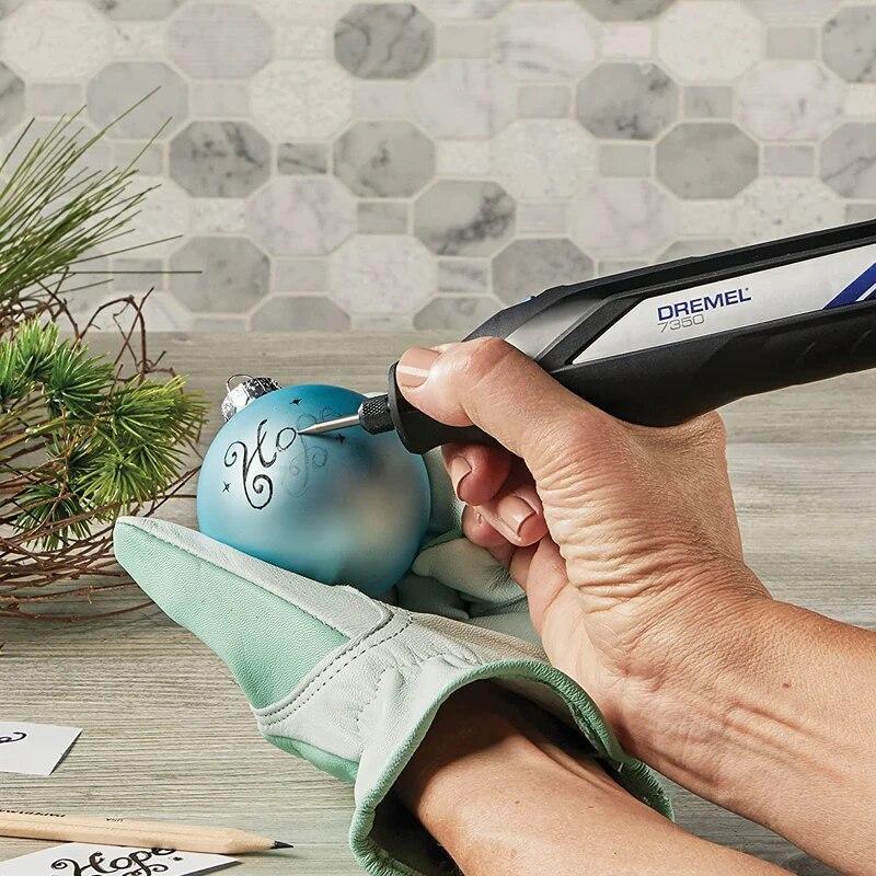 Dremel 105 2 teile/paket Gravur Fräser 1/8 "Schaft Gravur Bits 0,8mm Arbeits Durchmesser Rotations Werkzeuge Kit Für Holz Glas Material