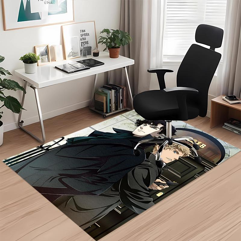 Sherlock Printed Carpetrugfor Office Chair Living Room Bedroom Kitchen Room Decor Gifts