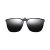 Polarized Men's Clip-On Sunglasses for Myopia, Ideal for Fishing & Driving