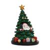 Christmas Spirits Miniature Christmas Tree Figurine ,Durable Resin Desktop Decoration for Office Home Dorms Living Space