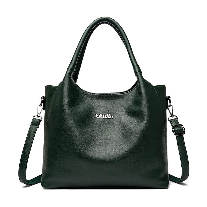 

A hair fashion women s bag 2025 new versatile atmospheric handbag temperament popular crossbody shoulder pillow bag зелёный