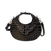 Trendy Retro Women's Crescent Shoulder Bag For Spring 2024 Fashionable Pu Leather