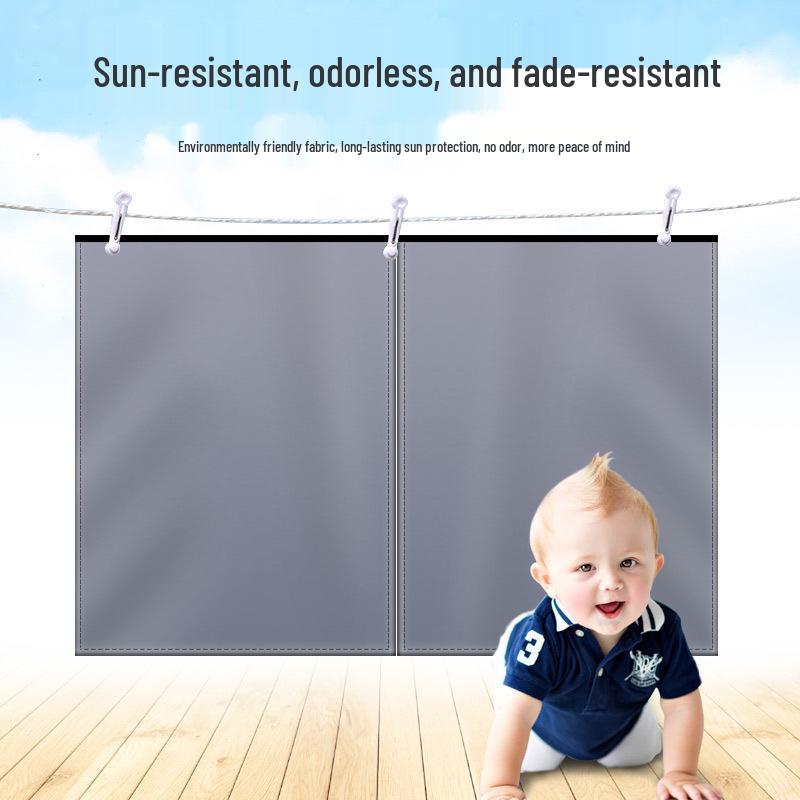 Magnetic Car Window Privacy Shade – Summer Sun Protection & Heat Insulation