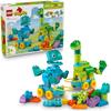 LEGO DUPLO Dinosaur Pull Toy 3-in-1 Building Blocks Educational Toy for Kids Ages 1.5 To 6